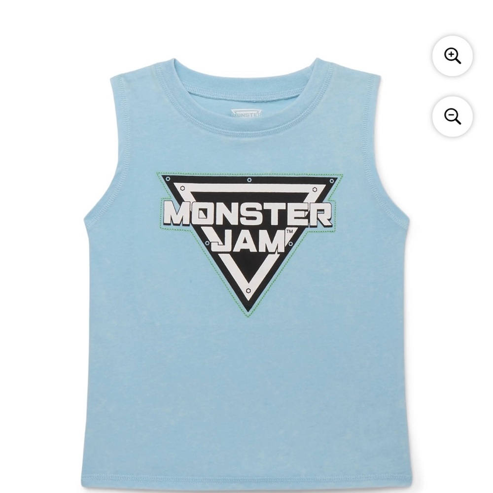 NWT toddler monster jam tank size 18 months